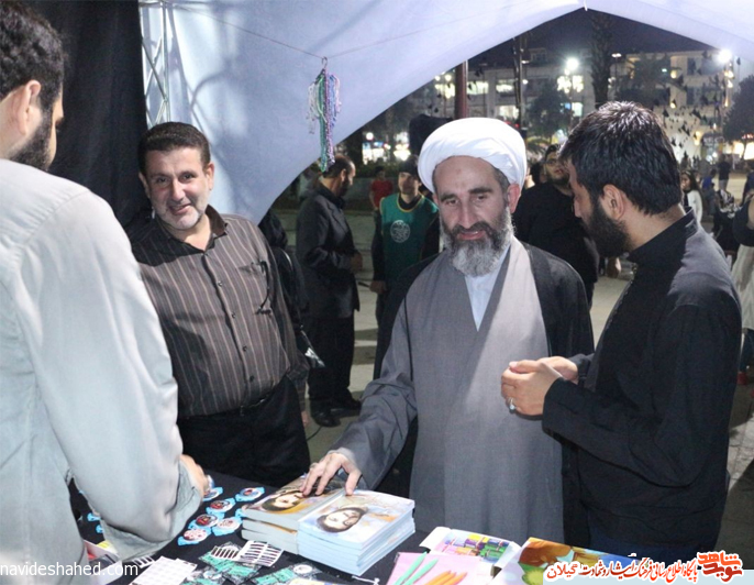 نمایشگاه فرهنگی هنری اسارت حضرت زینب (س) در پیاده راه فرهنگی رشت