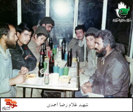 شهید «غلامرضا احمدی» به روایت تصویر