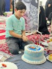 جشن تولد شهید مدافع امنیت و حرم «مجید یوسفی» در...