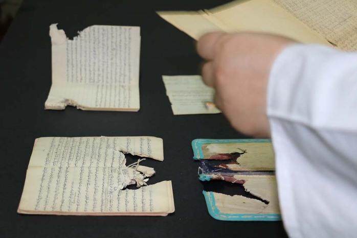 التقریر المصور ؛ تصلیح اسناد الشهداء فی اطار منظار نوید شاهد