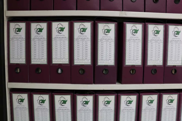 التقریر المصور ؛ تصلیح اسناد الشهداء فی اطار منظار نوید شاهد