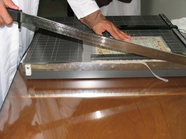 التقریر المصور ؛ تصلیح اسناد الشهداء فی اطار منظار نوید شاهد