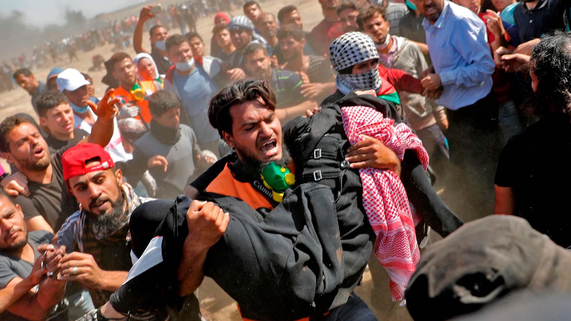 Two Palestinian Youth Martyred In Gaza Two Palestinian Youth Martyred In Gaza