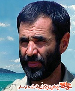 فیلم/ مصاحبه حاج اصغر لشنی در جبهه