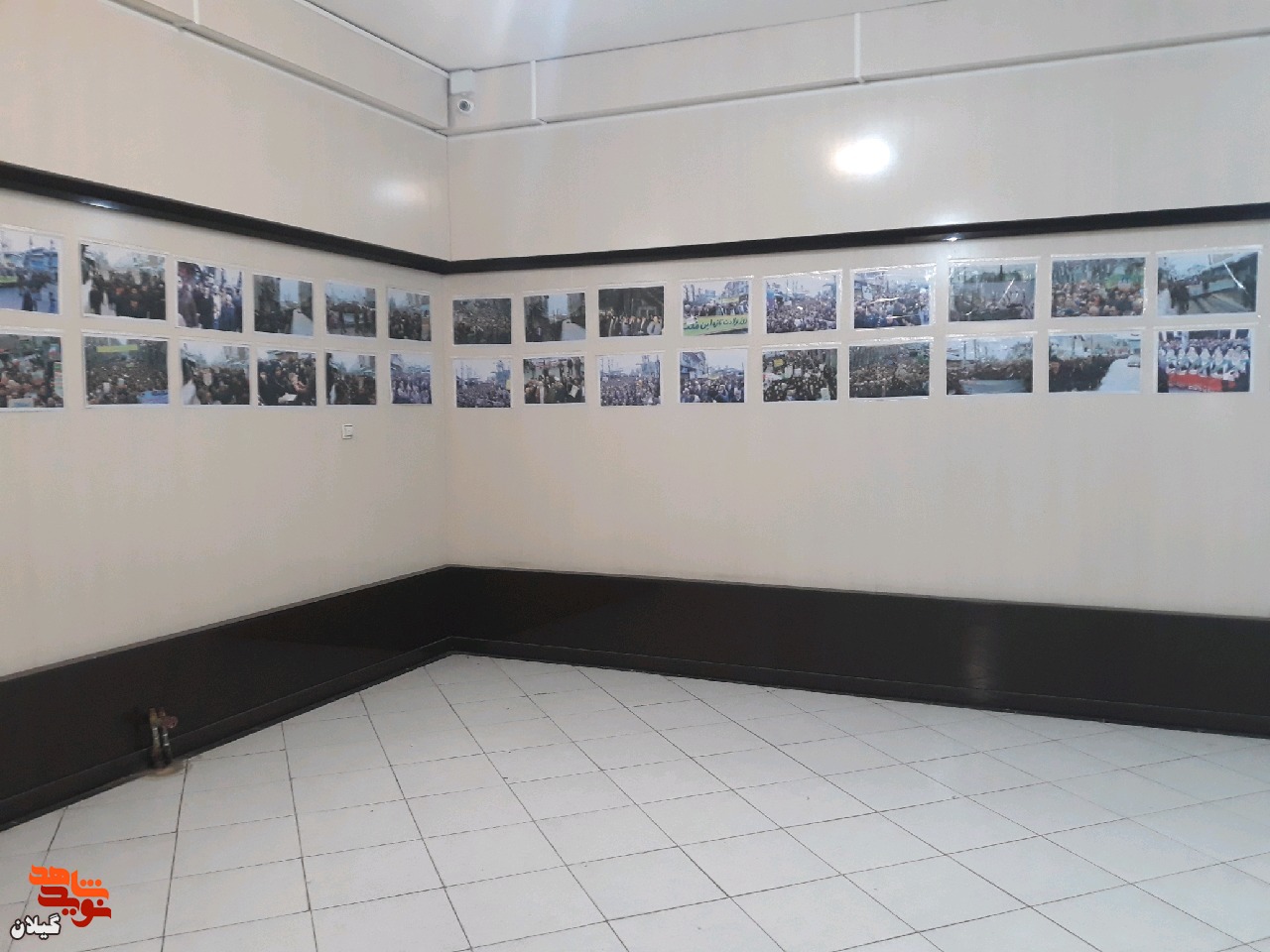 افتتاح نمایشگاه عکس انقلاب در فومن
