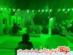 برگزاری یادواره شهدای حاج عمران در جوار گلزار شهدای دلفان