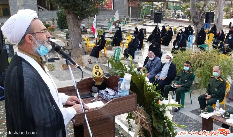مراسم گرامیداشت تنها استاندار شهید کشور در رودسر برگزار شد