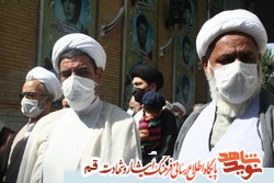 مراسم تشییع و تدفین ابو الشهدا &laquo;حاج هاشم توتونکار زاهدی&raquo; در قم برگزار شد