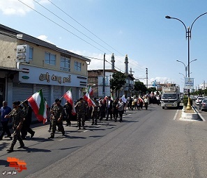 گزارش تصویری/ همایش پیاده روی بمناسبت هفته دفاع مقدس