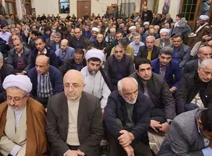 برگزاری مراسم بزرگداشت شهدای والامقام ادبی مهذب و والدین گرامی‌شان در فومن...