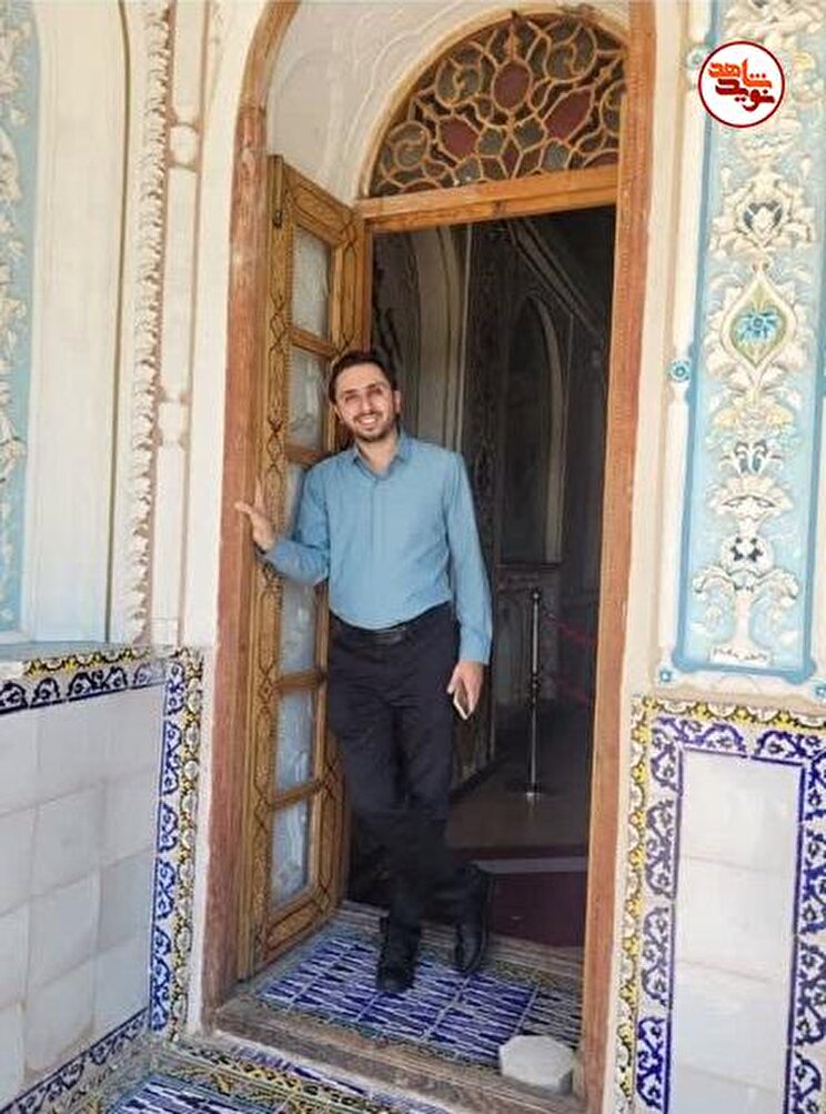 تصاویر منتشر نشد خبرنگار و  شهید قرآنی «احسان ذاکری»