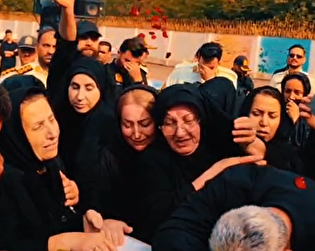تشییع باشکوه شهید «سینا سیاه‌نژاد» در صومعه‌سرا؛...