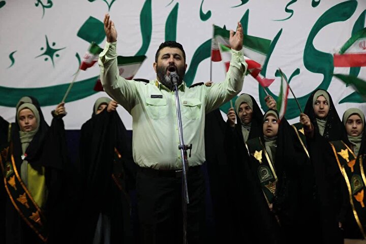 شبِ حماسه در رشت؛ طنین فریادهای «خونخواهی» در هفته اقتدار پلیس