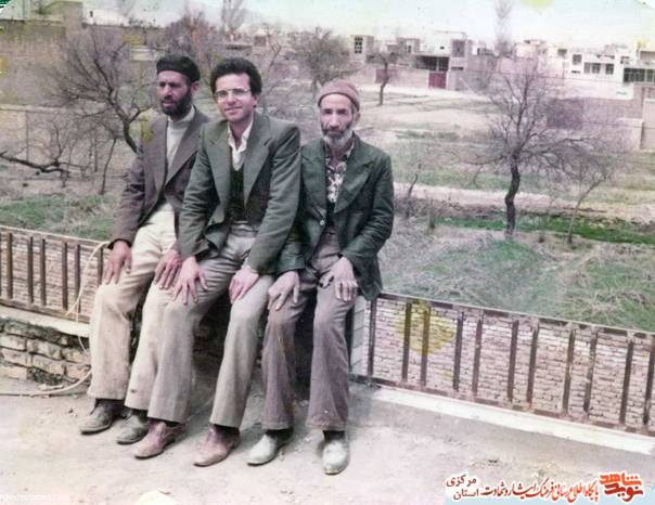 از چپ: شهید غلامرضا احمدی - محسن طاهری - اوستا تقی 