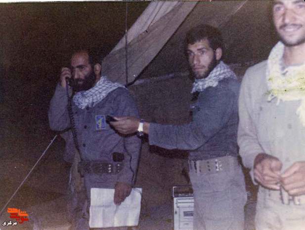 از چپ: سید عباس بهشتی - سید حسن طبائی-سید حسین طبائی
