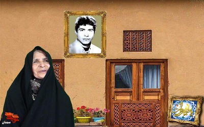 مادر گرامی شهید والامقام حسن محمدی